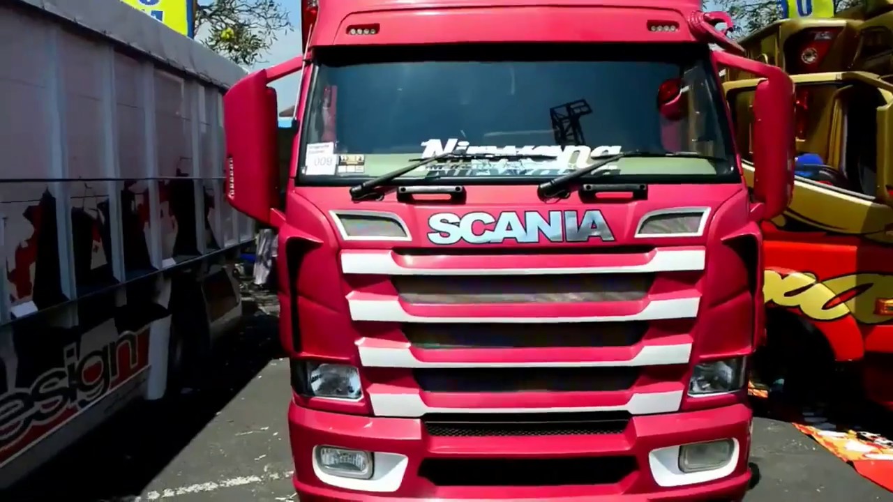 Modif Mobil Truck Canter Scania Youtube