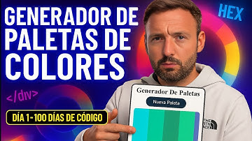 Generador de Paletas de Colores con HTML, CSS y JavaScript  Proyecto Fácil para Principiantes