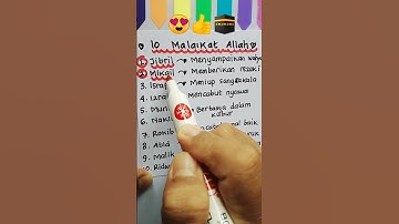 Thumbnail of 10 malaikat 😍🤞   #shorts #short #shortsvideo