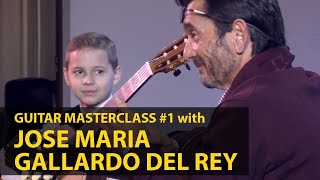 Masterclass #1 with Jose Maria Gallardo del Rey – Guitar Virtuosi 2021, Moscow