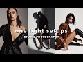 How to use one light four different ways  studio photography behind the scenes tutorial