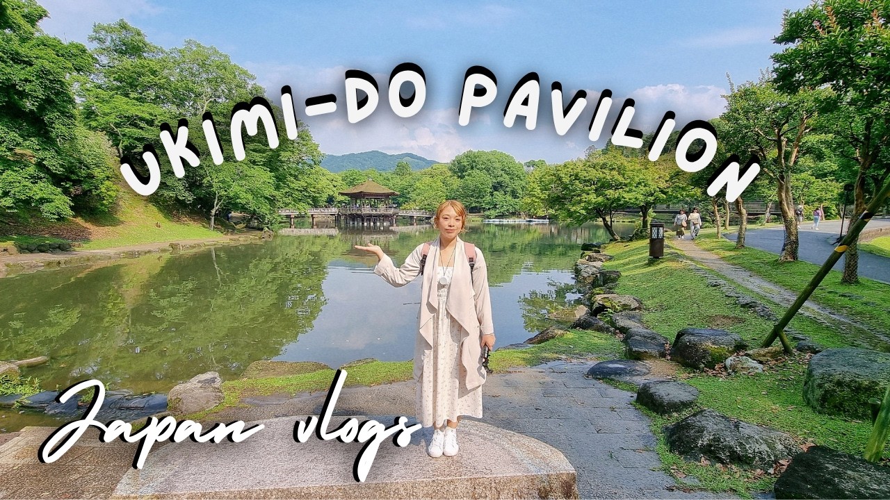Exploring the Deer Park in a rainy day & Ukimi-do Pavilion in Nara