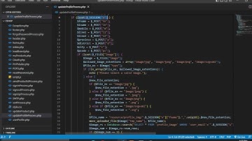 Program the user profile updating process