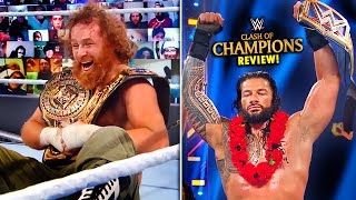 WWE CLASH OF CHAMPONS 2020 REVIEW!