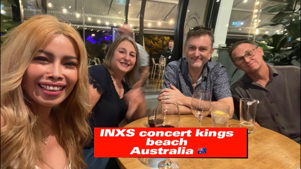 Party concert music INXS kings beach !!! YouTube