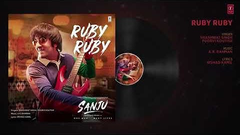 Ruby Ruby  full video song | SANJU | ranbir kapur |  A R rahman | Rajkumar Hirani