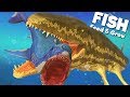 *NEW* PREHISTORIC PROGNATHODON IS THE ULTIMATE PREDATOR! | Feed and Grow Fish