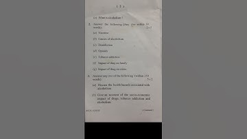 B.S.C Botany 3rd semester/Ethics and Values/Brahmapur University/ 2022 question paper