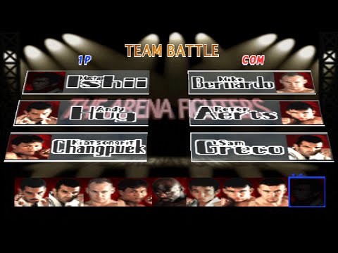 K-1 The Arena Fighters All Characters [PS1]