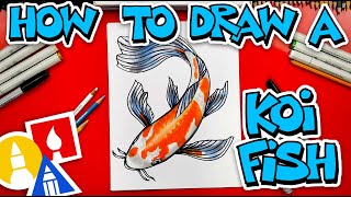 how to draw a koi fish advanced 13 and up