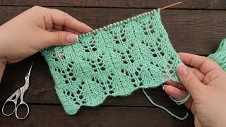 картинка: Летний ажур Y спицами