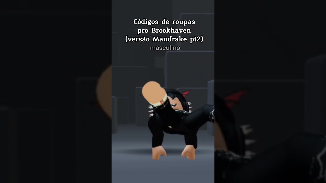 código Skin Mandrake Brooke Heaven #roblox #jogos