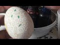 🖌 "КВІТИ" ВИТРАВЛЕНА  ПИСАНКА МАЙСТЕР-КЛАС підфарбовування Gapply paint with a brush pysanky egg