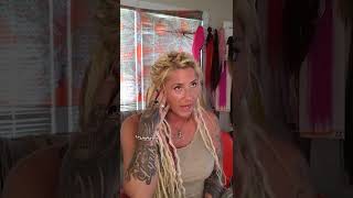 Dreadlock undercut and options to grow it out.