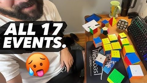 All WCA Events Relay in 20:53.27