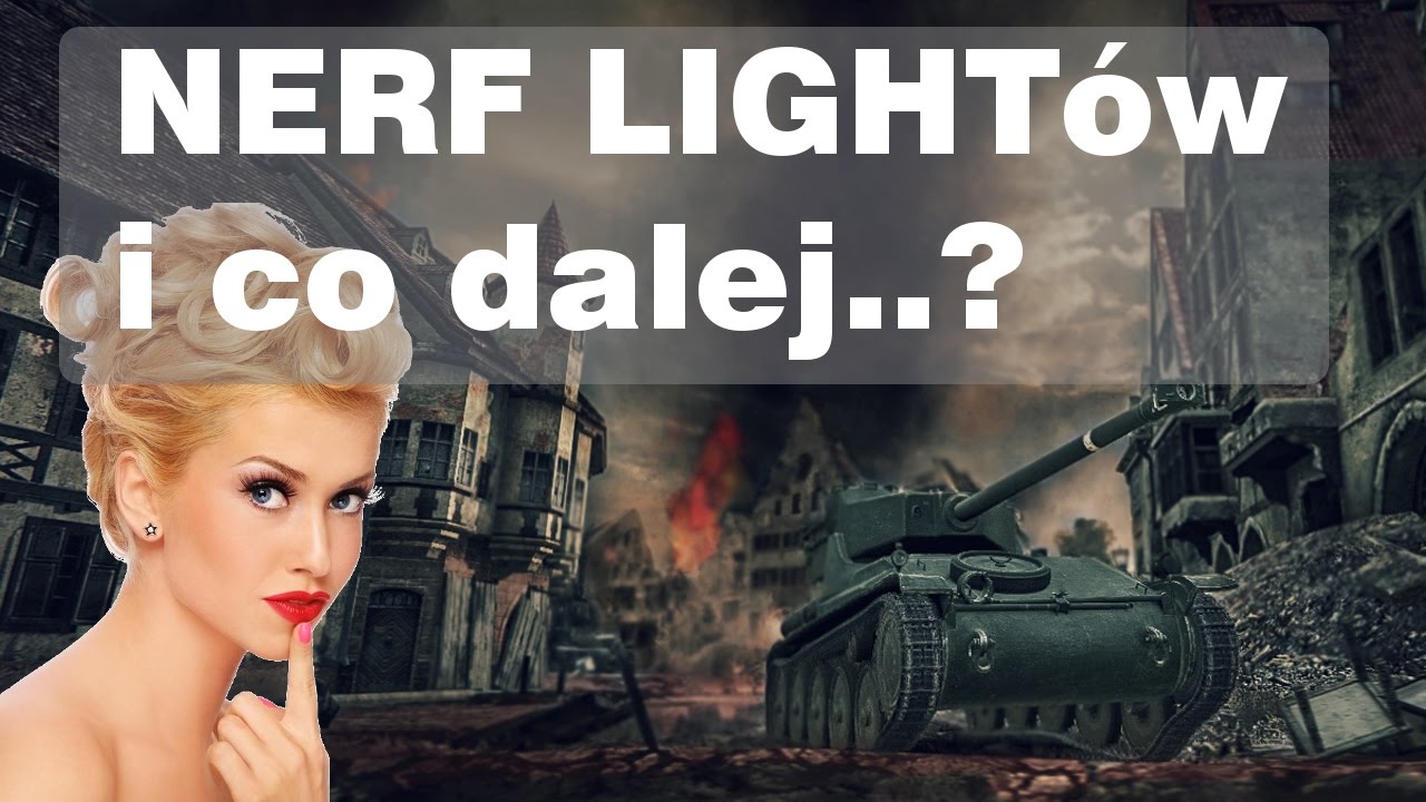 Nerf czołgów lekkich i co o nim myślę + bitwa ;)..? AMX 12t Erlenberg World of Tanks. polska hd