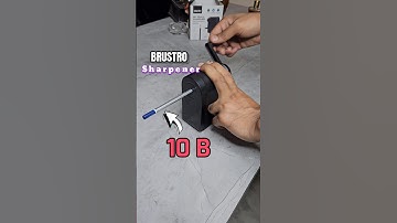 Best sharpener for artists ! Brustro sharpener! #artsupplies #art