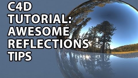 Cinema4D Tutorial: Awesome Reflections Tips (Beginner)