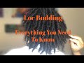 Budding Starter Locs | Everything You Need to Know About Loc Budding