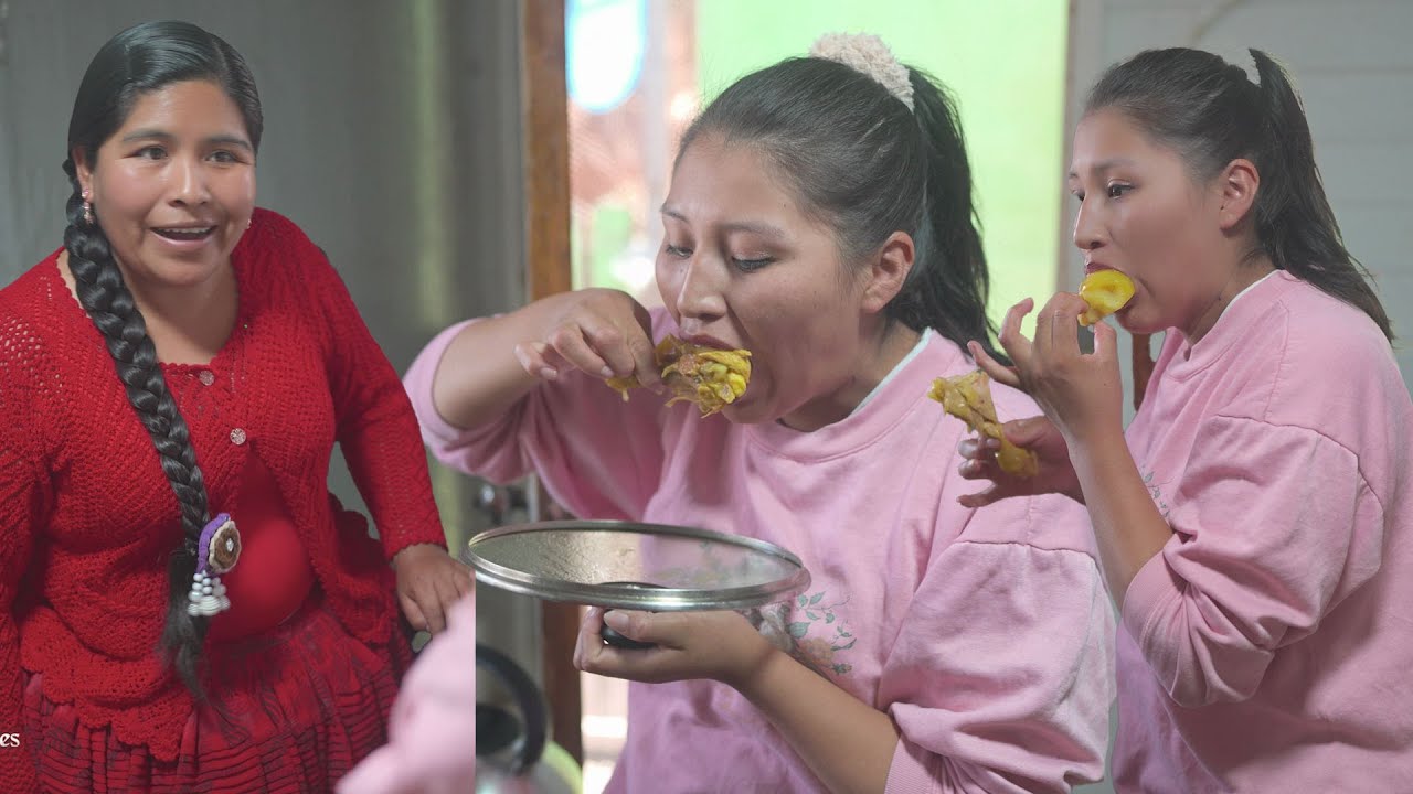 Esta vecina se c0me la c0mida sin mi permis0