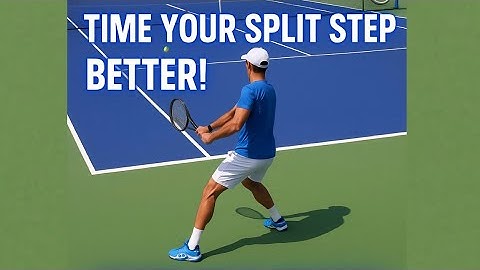 Split step like a champion!! By Coach Rick Macci