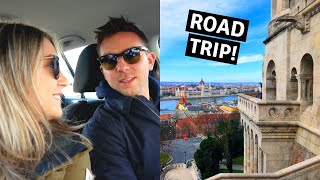 ZAGREB TO BUDAPEST 🇭🇺 Car rental tips + road trip | Vero and Justin (Hungary travel vlog video)