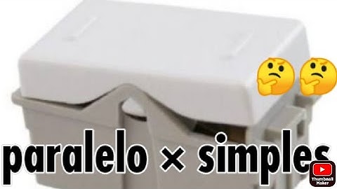 como usar interruptor paralelo como simples