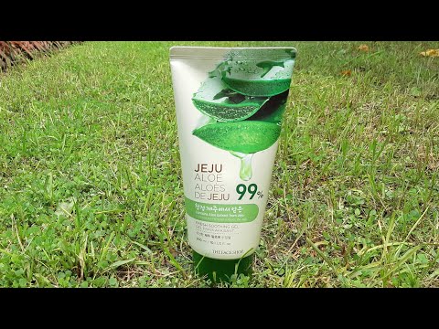 The Face shop jeju aelovera gel tube pack review, travel friendly pack for everyone, 99%AeloveraGel
