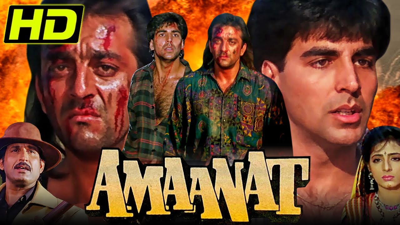 Amaanat (HD) – Bollywood Action Hindi Movie | Akshay Kumar, Sanjay Dutt, Heera Rajagopal, Kanchan