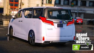 GTA 5 Redux | Toyota Alphard Hybrid | Nvidia Quadro K2200 | Low Budget PC and Graphics Card