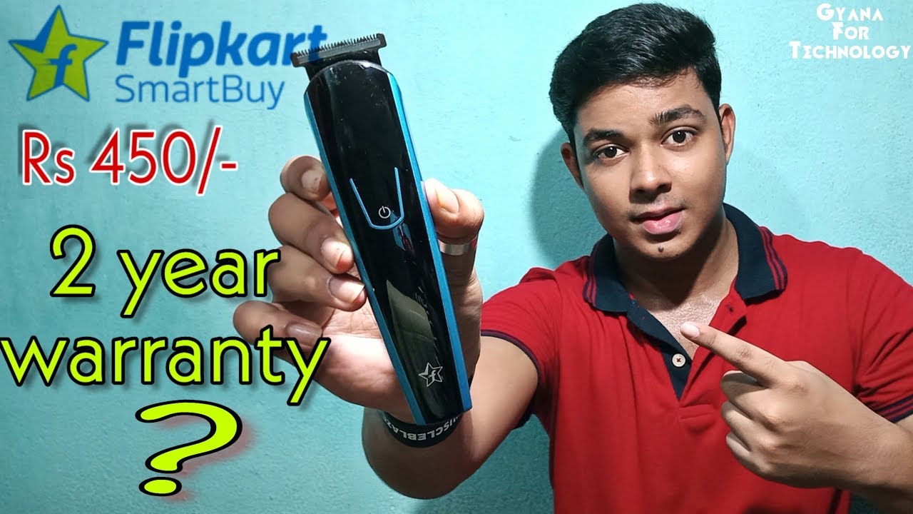 Flipkart smartbuy Trimmer Unboxing Review 2 year warranty YouTube