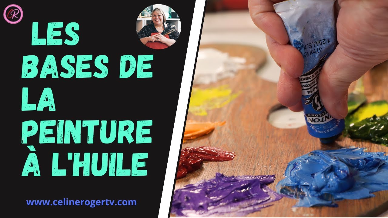 Peindre au doigt avec la peinture à l'huile