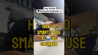 How to use AI 🤖 smartly as Engineer | A day as 💻 Software Engineer 👷 l Day 19/100