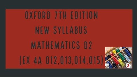 Expansion and Factorization of Algebraic Expressions Ex 4a Q12, Q13 Q14 Q15 NSM2 (D2) |Study Room