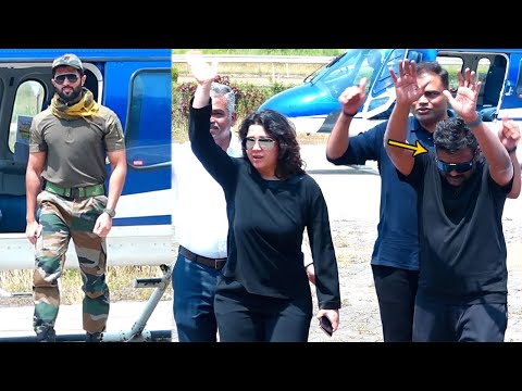 Vijay Deverakonda SUPERB Entry On a Chopper For Jana Gana Mana Movie Launch | Puri Jagannadh |Charmy