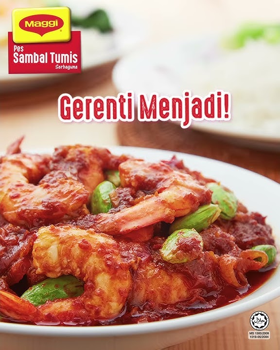 MAGGI® Pes Sambal Tumis – Senang Pecah Minyak