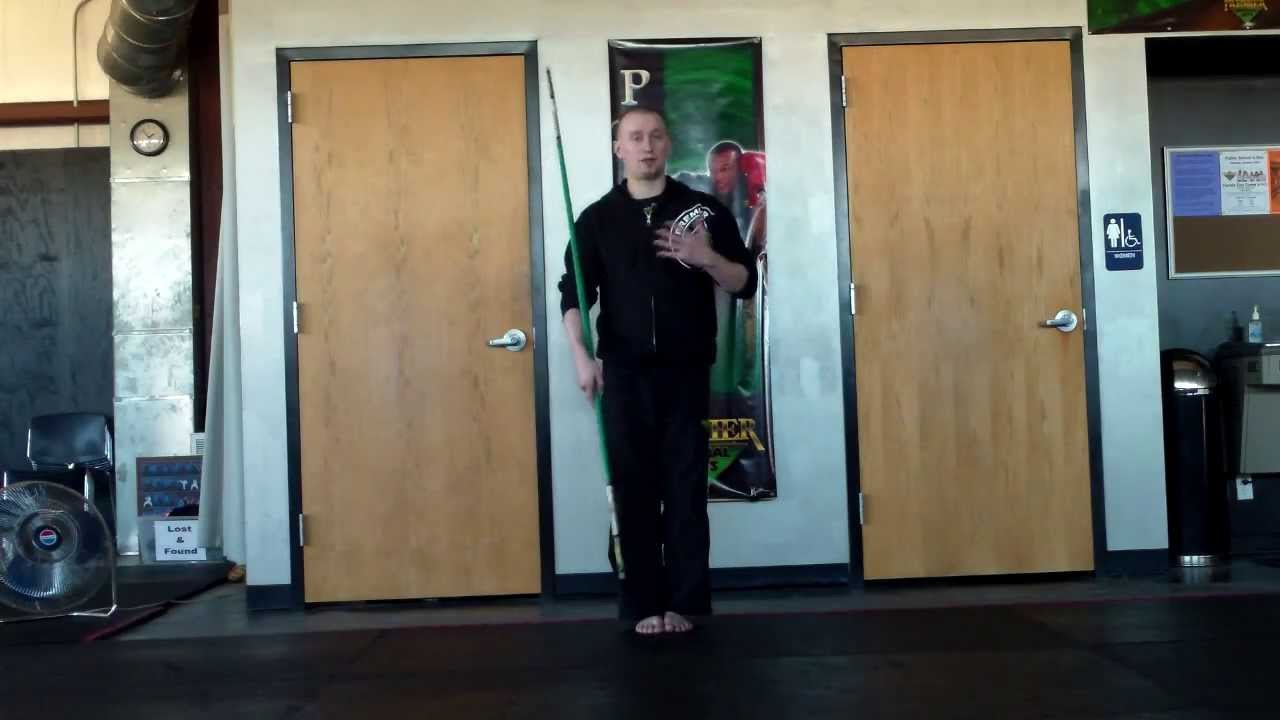 Premier Martial Arts BBT Weapon Bo Staff 3 Basic Stances YouTube