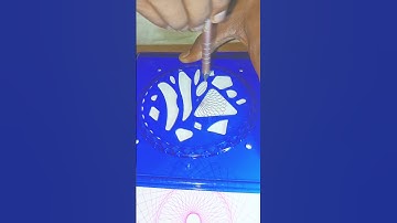 🥰😍😘 How m any rotations did || the pen make in total ⚡ Spirograph Art 🎨 #spirograph #art 33