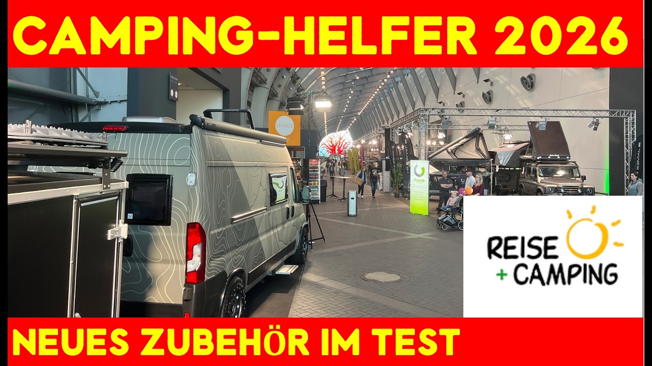 Camping-Messe Essen: Diese neuen Gadgets könnten deinen nächsten Trip wirklich verändern