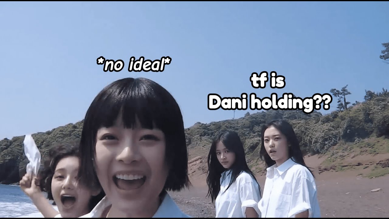 Newjeans's been JUDGING each other in 1 minutes straight in BUBBLE GUM