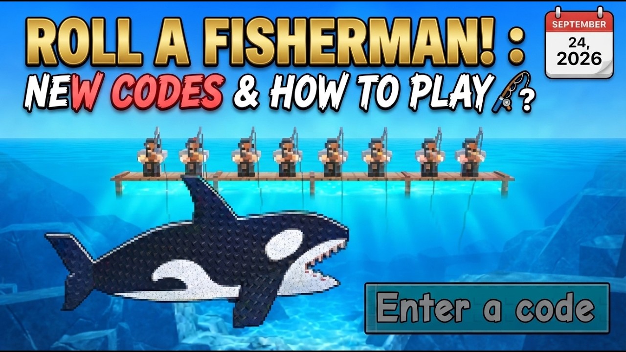 NEW CODES & HOW TO PLAY — Roll a Fisherman