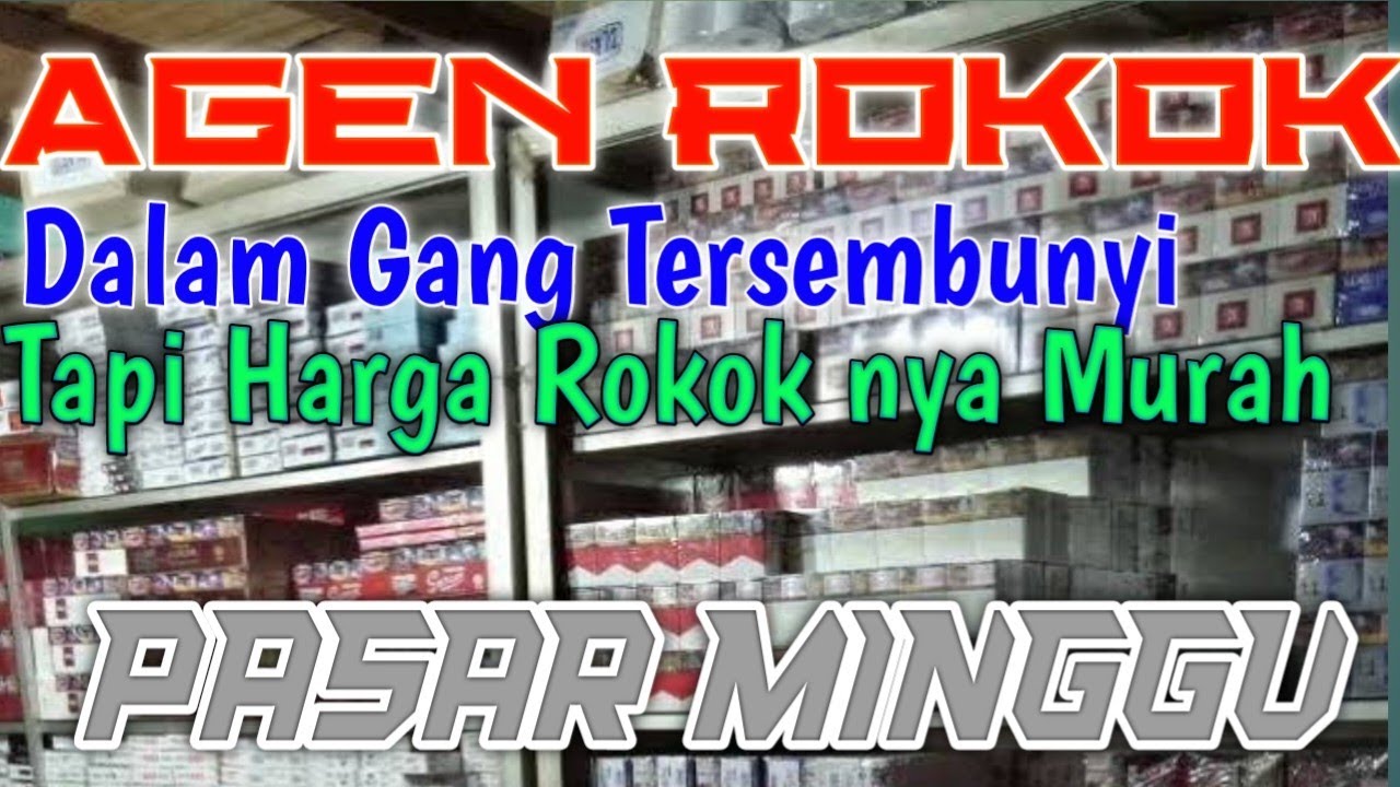 Agen Rokok Dalam Gang - YouTube