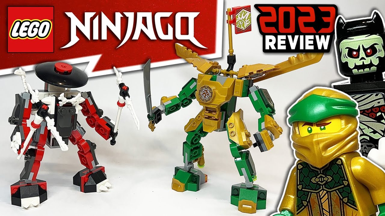 LEGO Ninjago Lloyd\'s Mech Battle EVO (71781) - EARLY 2023 Set Review -  YouTube