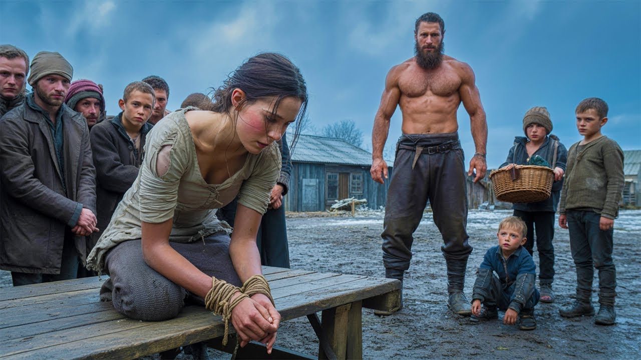 Una vedova sterile fu venduta all’asta. Il boscaiolo la portò a casa con i suoi quattro figli