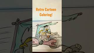 Retro Cartoon Coloring #theflintstones