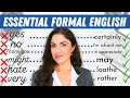 Essential Formal English Vocabulary and Expressions