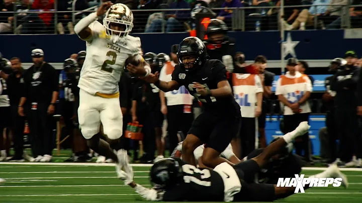 Mikail Trotter logs 3 TDs to power South Oak Cliff past Randle in Texas 5A D2 State Championship 🏆 🏈
