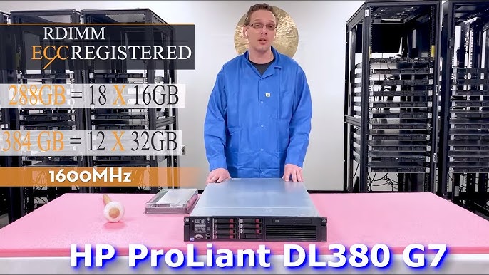 HP DL380 G6 Server Memory Spec Overview & Upgrade Tips | How to Configure the System - YouTube