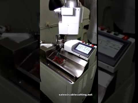 Fully Automatic Terminal Crimping Machine | Double Wire Cutting Stripping Crimping Machine