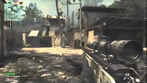 MW3: Village Cross Map Throwing Knife